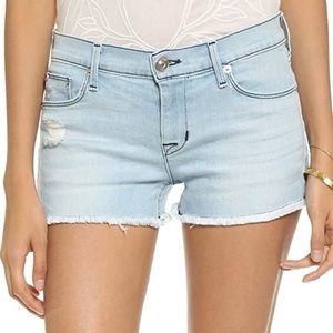 HUDSON Women's Amber Raw Edge Hem Shorts